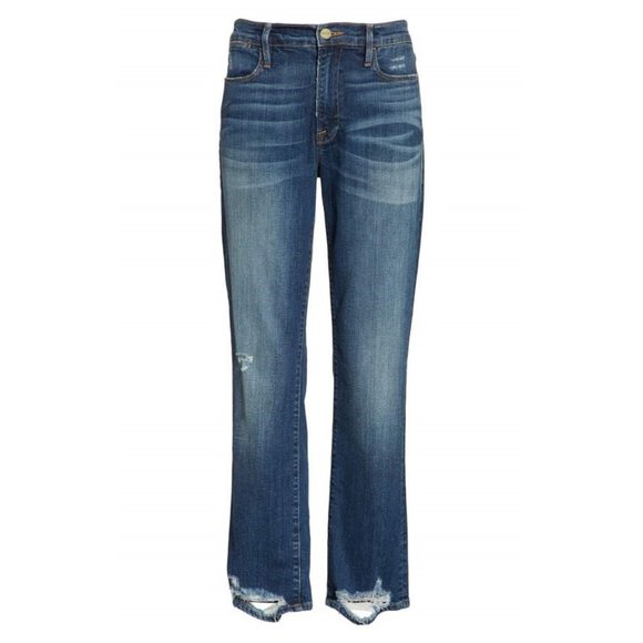 FRAME Le High Straight Jeans in Randolph 25 - Picture 1 of 4